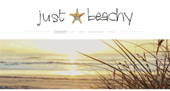 Desktop Screenshot of just-beachy.com